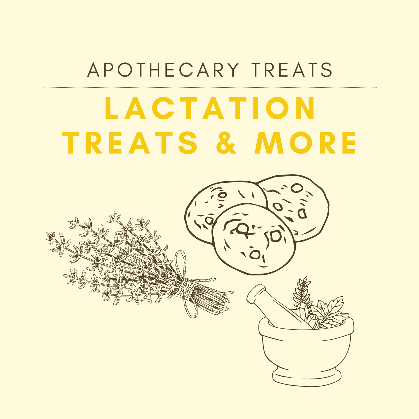 APOTHECARY - TREATS, WAFFLES & HERBAL SOUP FORMULA