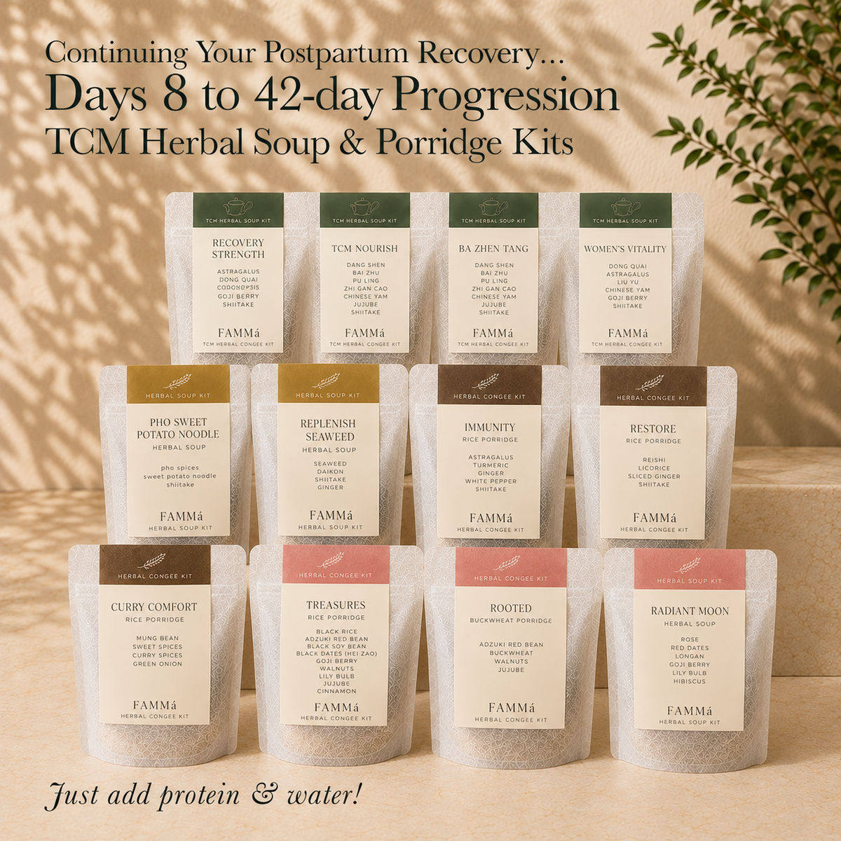 Continuing Postpartum Soup Recovery - Days 8 plus