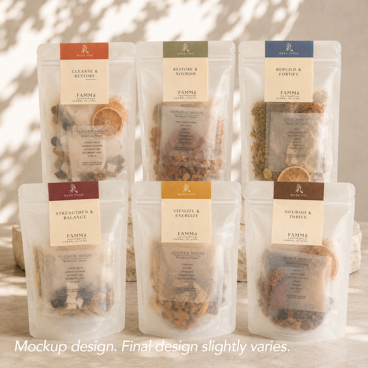 Postpartum Recovery Tisane Collection